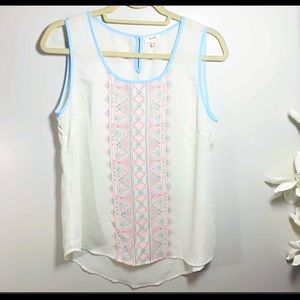 Anthropologie E Hanger Tank Top